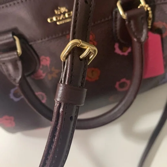 Coach Mini Bennett Satchel w/Primrose Floral Print NWOT - Picture 8 of 10